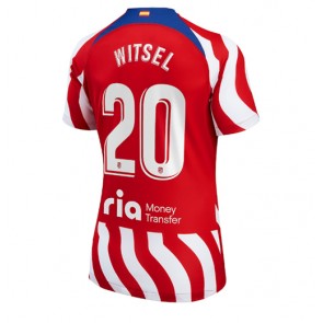 Atletico Madrid Axel Witsel #20 kläder Kvinnor 2022-23 Hemmatröja Kortärmad